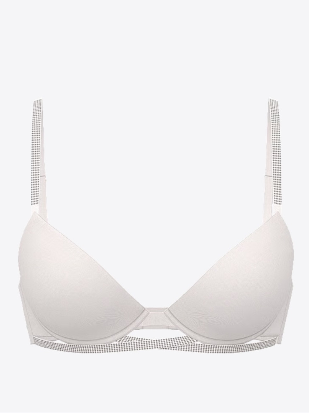 New! Victoria’s Secret cradle shine strap bra white 34704